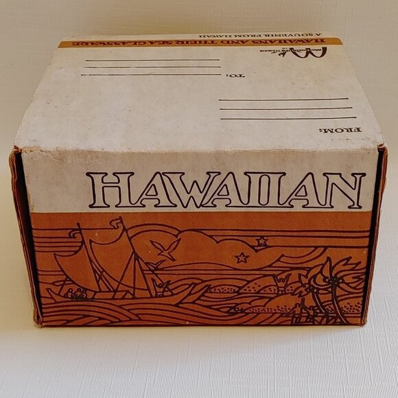 VINTAGE McDonald's Hawaii Sea Glasses Comes with 3 Smokey Glasses McDonald's Haw - Picture 9 of 11